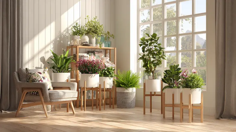 кашпо для цветов на ножках