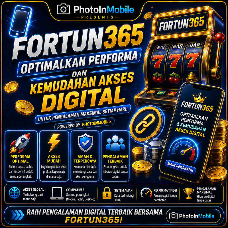 📱 FORTUN365 Optimalkan Performa dan Kemudahan Akses Digital | PhotoInMobile