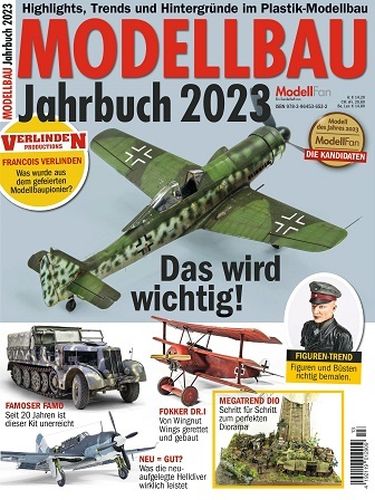 Cover: Modellfan Modellbaumagazin Jahrbuch 2023