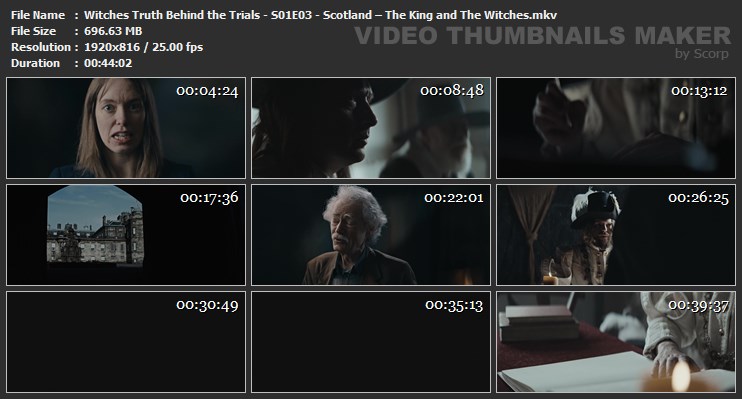 Witches Truth Behind the Trials - S01E03 - Scotland – The King and The Witches.mkv