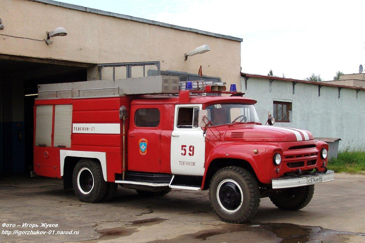 АЦ ЗИЛ 130 пожарные