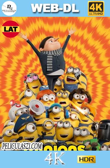 Minions: Nace un villano (2022) Ultra HD WEB-DL 4K HDR Dual-Latino