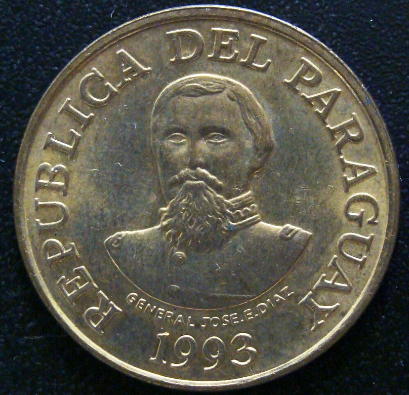 100 Guaraníes. Paraguay (1993) PAR-100-Guaran-es-1993-anv