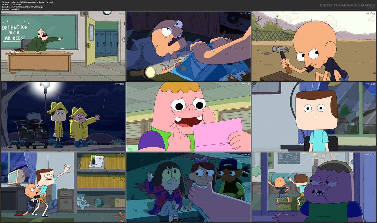 Clarence E15E16 Dream Boat   Slumber Party.mkv