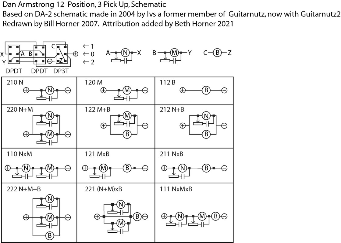 Dan Armstong Circuit Schematic-2