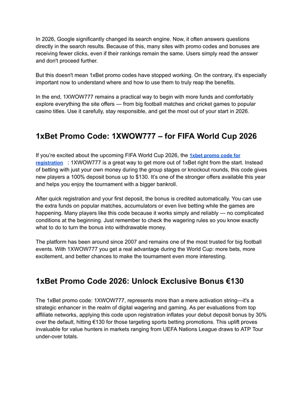 1x Bet Casino Promo Code Free Spins No Deposit 2026