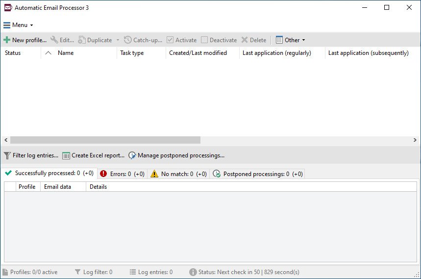 Automatic Email Processor 3.0.11
