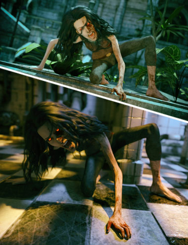 Zombie Girl for Genesis 3 and 8 Female Zombie Girl for Genesis 3 and 8 Female