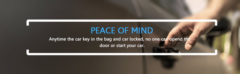 Car Key Signal Blocker Faraday Pouch Case