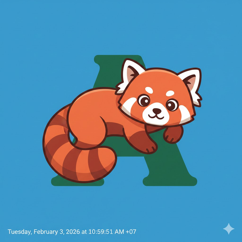 Linh Vật Chữ Cái Động Vật Cách Điệu