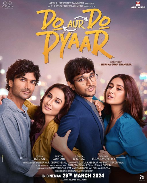 Do Aur Do Pyaar (2024) Hindi HDTS H264 AAC 1080p 720p 480p Download