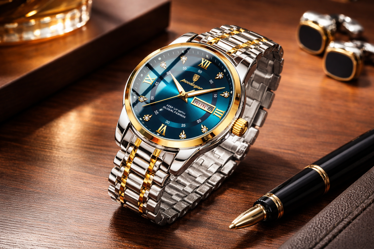 Waterproof Luminous Men's Watch Quartz Watch 