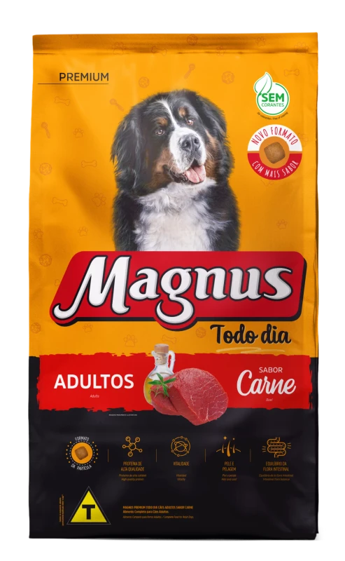 Magnus Todo Dia Adulto Carne 10kg