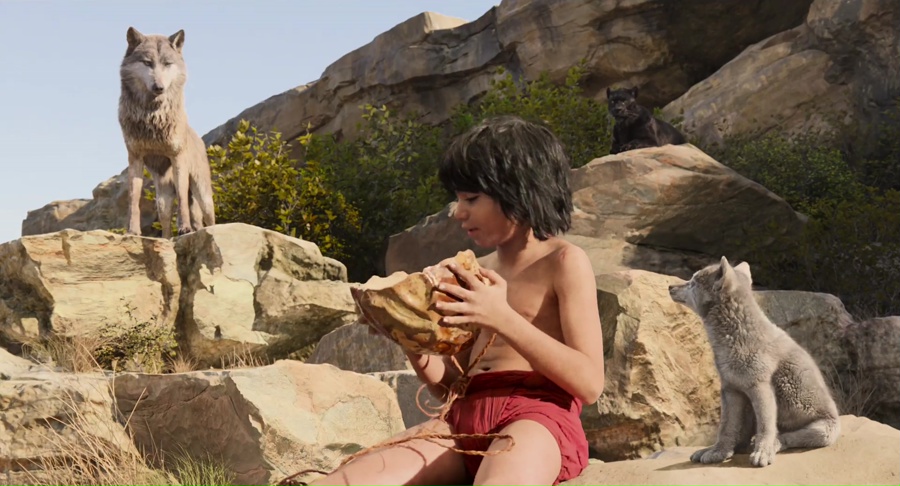 The Jungle Book 2016 BluRay [Hindi + Tamil + Telugu + English] 480p, 720p, 1080p ESub Screenshot