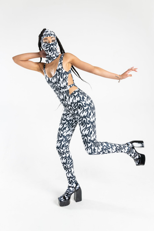 Blacks550MNCHRMTK LEGGINGS_leotard