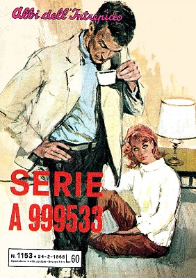Albi dell'Intrepido 1153 - Serie A 999533 (Universo 1968-02-24)