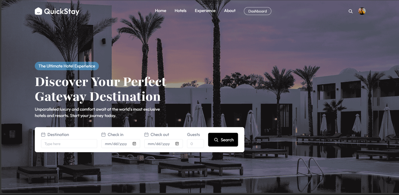 Hotel Booking Web Application (MERN)
