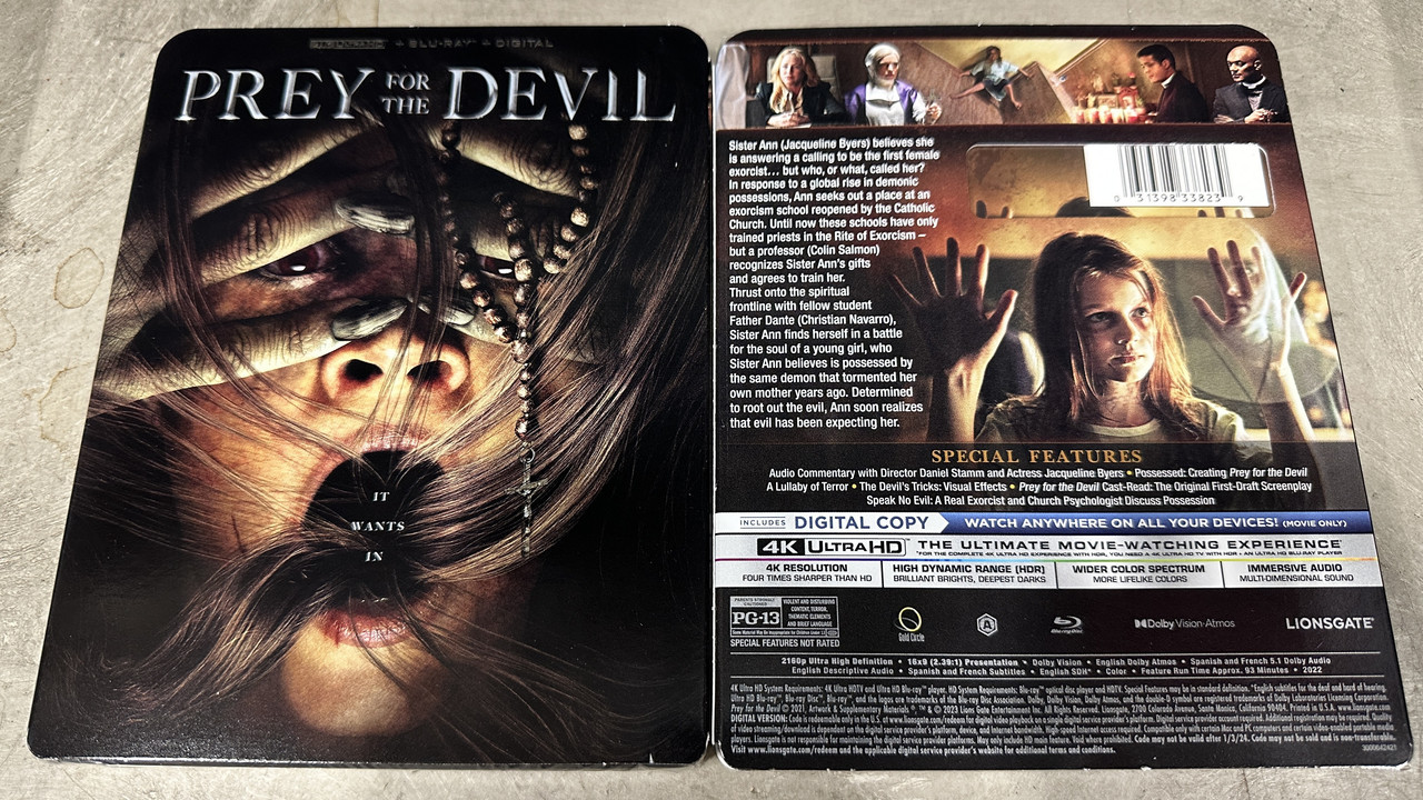 Prey for the Devil 4K UHD (2022) - Blu-ray Forum