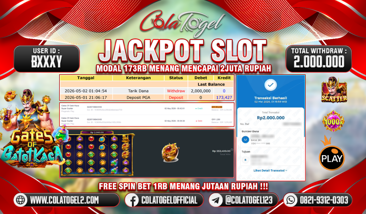 JACKPOT SLOT GACOR!!