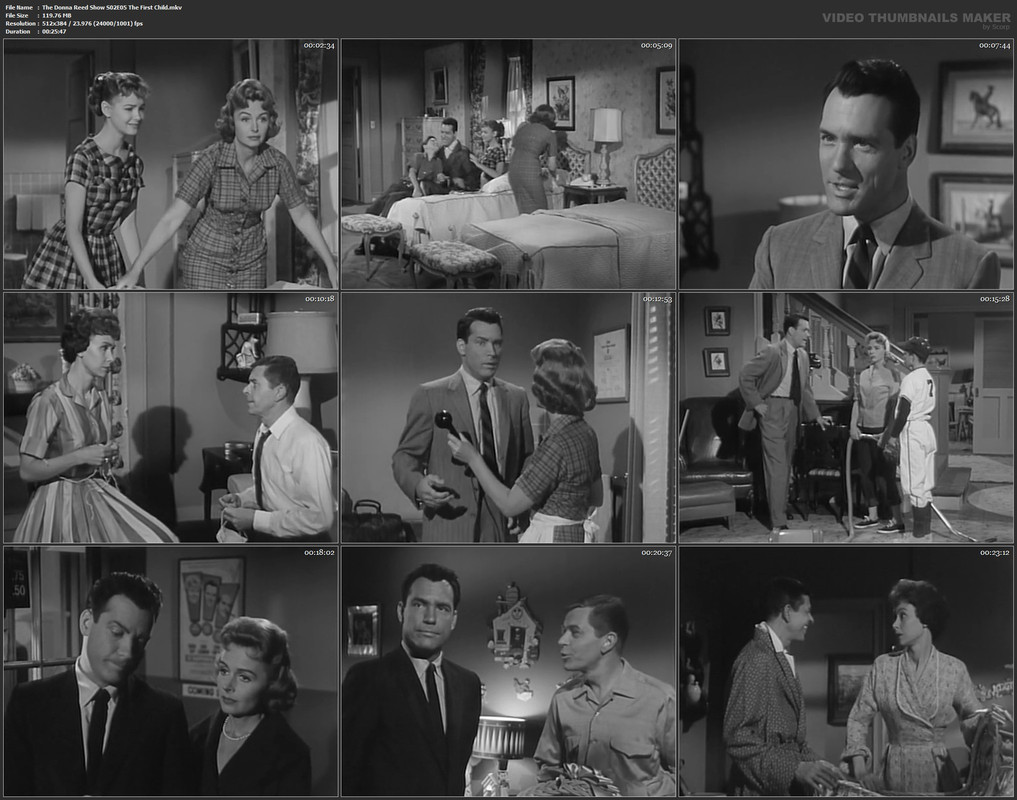 The Donna Reed Show S02E05 The First Child.mkv