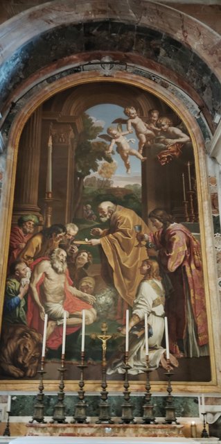 Roma y Florencia en 3 días - Blogs de Italia - Roma: Galería Colonna, único fresco de Caravaggio, Criptas, Vaticano etc (126)