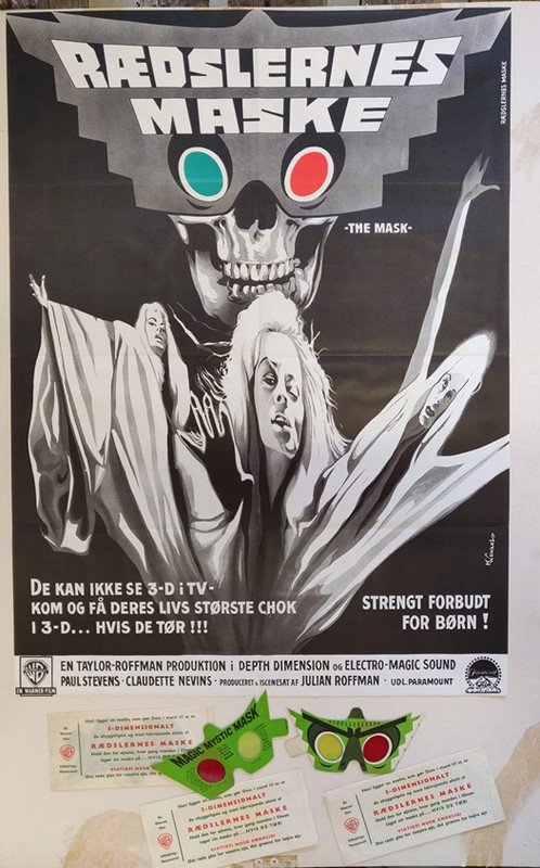 Rædslernes Maske (1961) - Plakat 2
