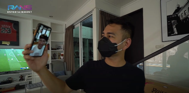 Raffi Ahmad video call dengan Gading Marten