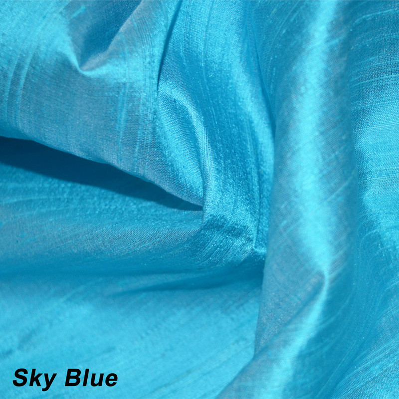 Faux Silk Poly Dupion Luxury Fabric Blouse Dress Craft Clothing By The Yard - Picture 23 of 29
