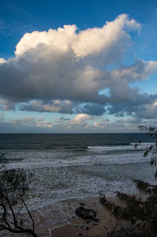 Evening skies…