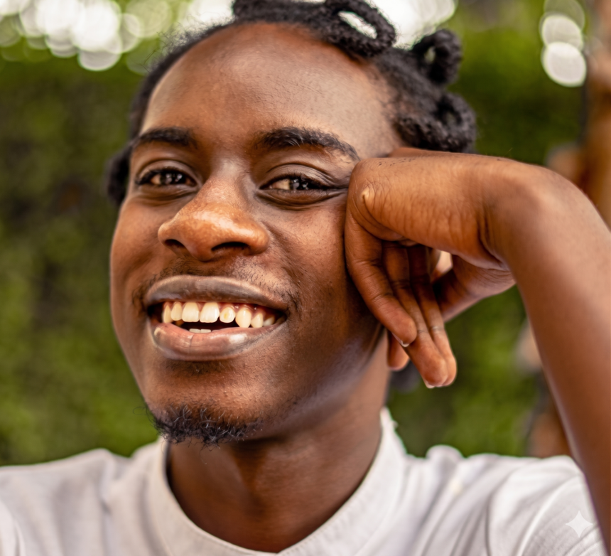 Smiling African Youth