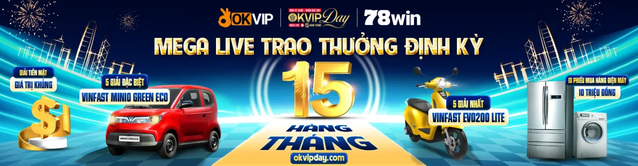 Banner giải trí trực tuyến