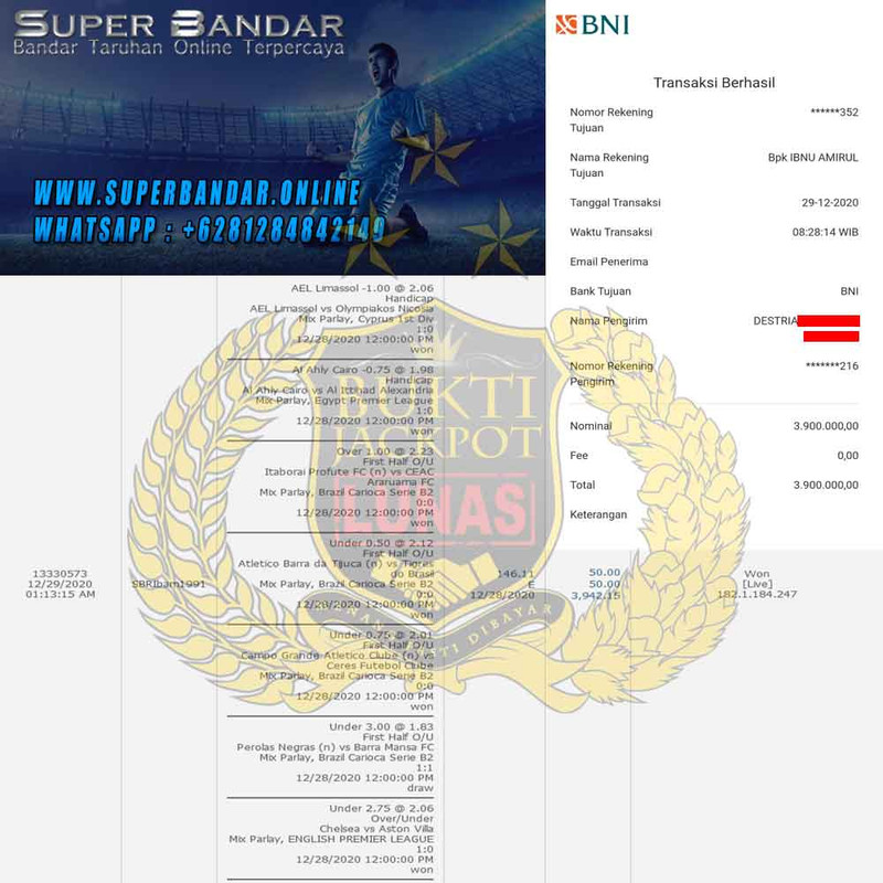 Jackpot Sportsbook SuperBandar