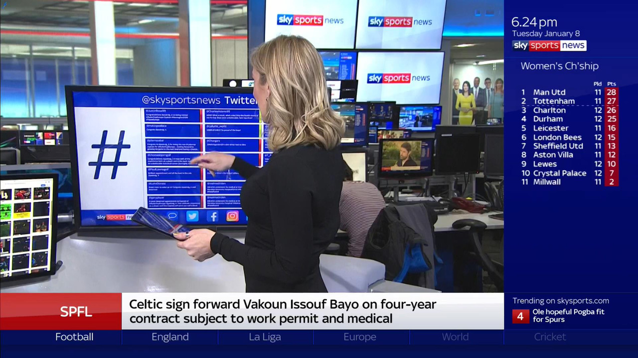 08 January - 18.00.00 - Sky Sports News At 6 2019. A comprehensi