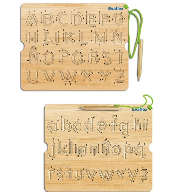 TABLERO DE PRE-ESCRITURA MONTESSORI