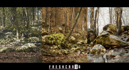 Unreal Engine Marketplace - Procedural Oak Forest (4.27, 5.0)