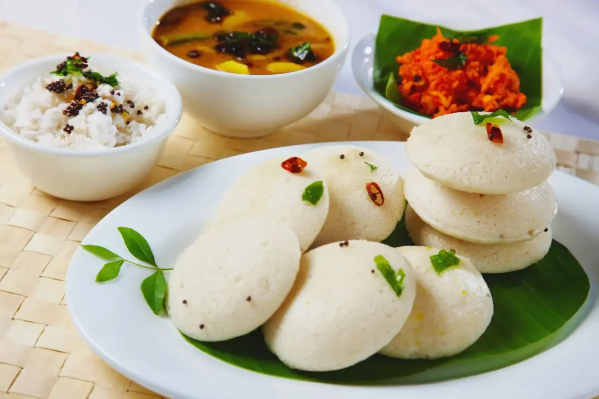  Steamed Veggie Idli