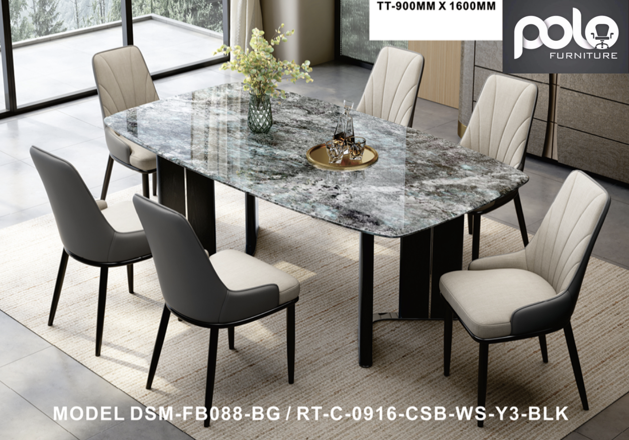 Polo Furniture Polo Dining 08 Premium Slate Set
