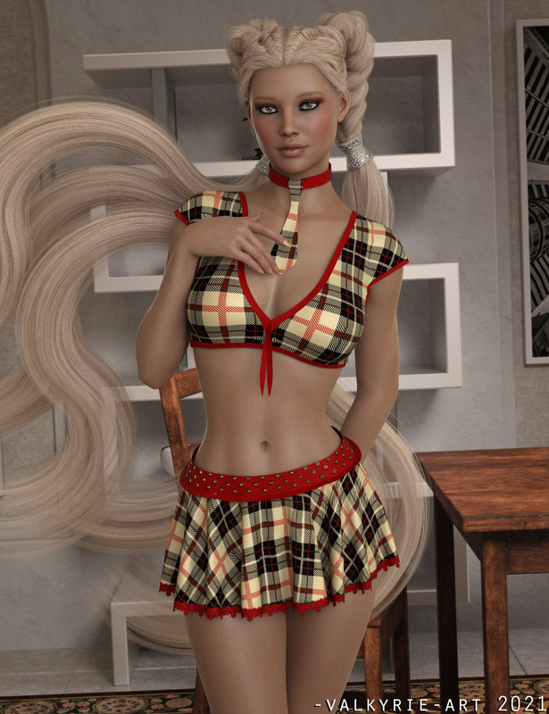 InStyle - JMR dForce Naughty Outfit 2 for G8F InStyle - JMR dForce Naughty Outfit 2 for G8F