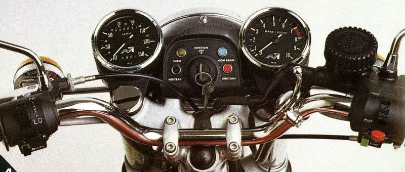 Modern mirror stem .