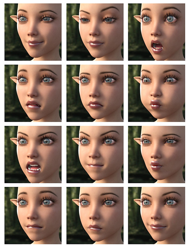 Pixie Dreamgirl Expressions for Mika 8