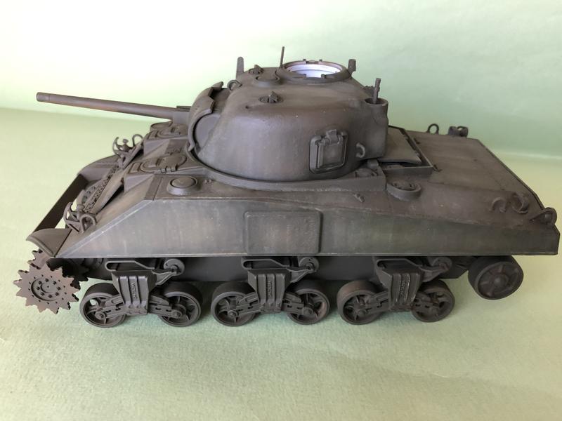 tamiya - M4 Sherman (Tamiya 1/35) IMG-2094