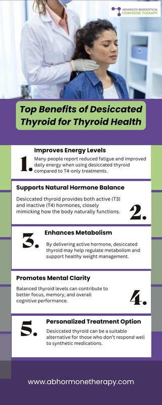 Top Benefits of Desiccated Thyroid for Thyroid Health
