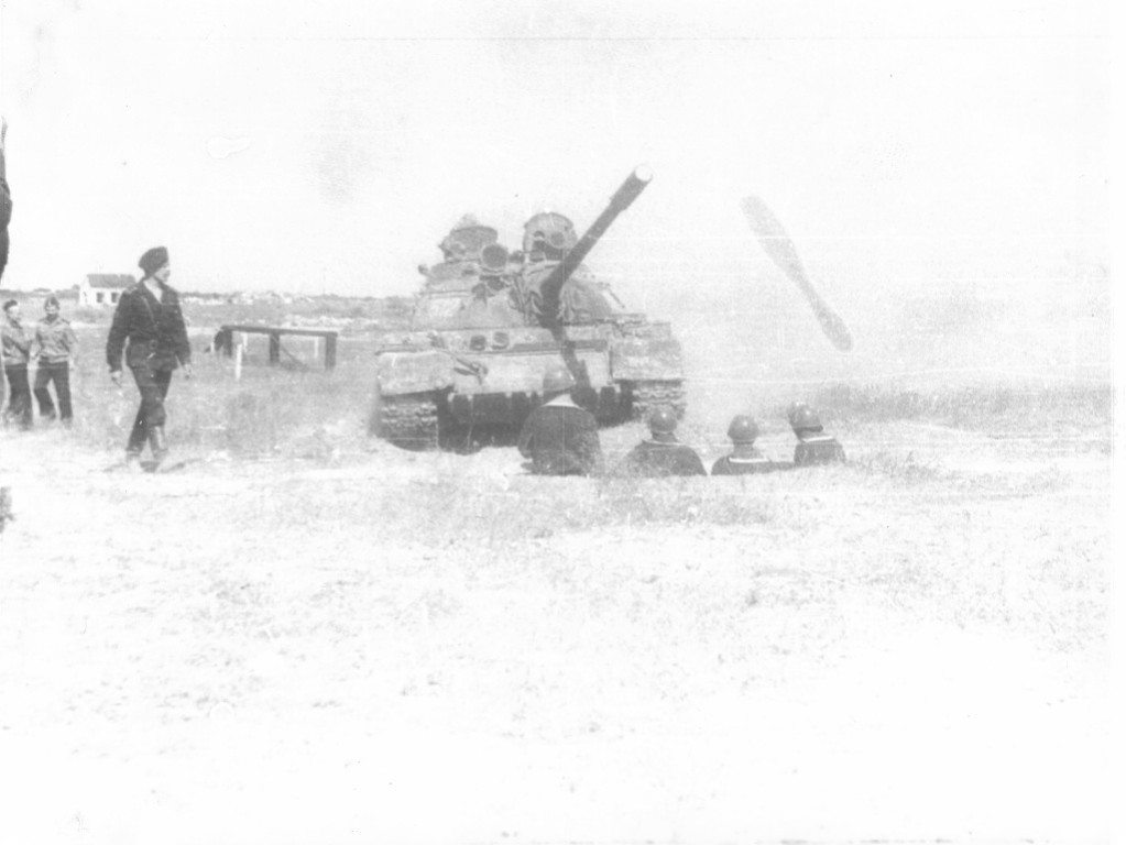 обкатка танками