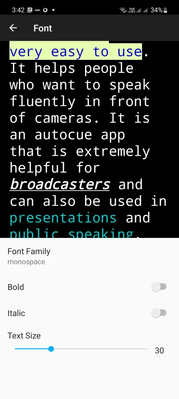 Download Elegant Teleprompter Pro APK