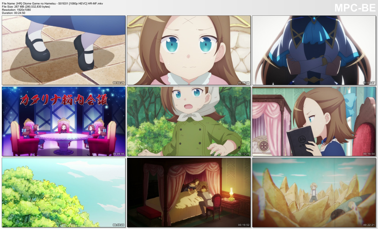 [HR] Otome Game no Hametsu - S01E01 [1080p HEVC] HR-MF.mkv_thumbs