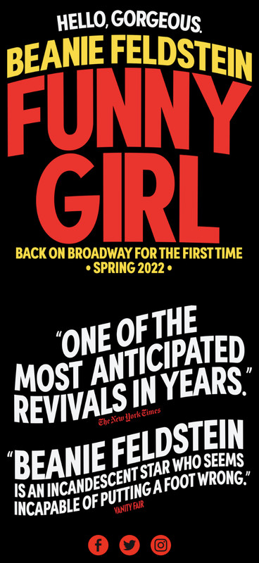 Beanie Feldstein in FUNNY GIRL on Broadway - News & Discussion Thread