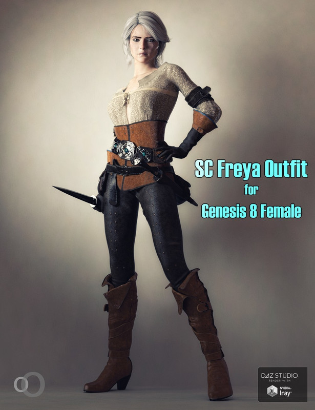 SC Freya Outfit for Genesis 8 Female SC Freya Outfit for Genesis 8 Female