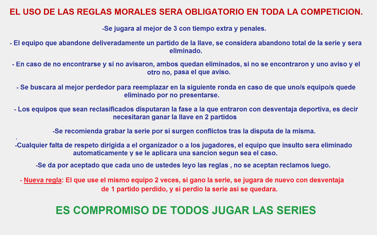 REGLAS
