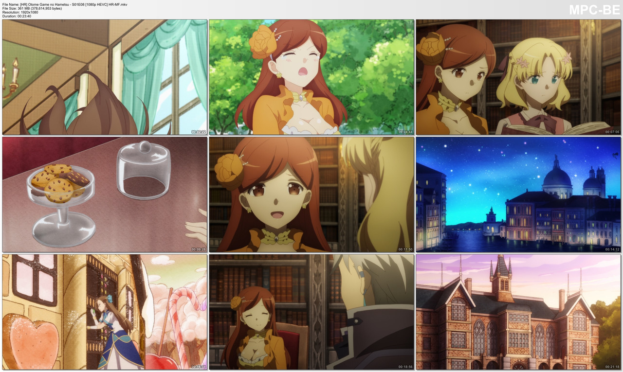 [HR] Otome Game no Hametsu - S01E08 [1080p HEVC] HR-MF.mkv_thumbs