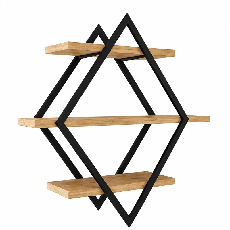 Geometric shelf